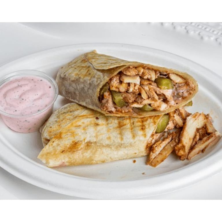 Delicious Chicken Shawarma Wrap