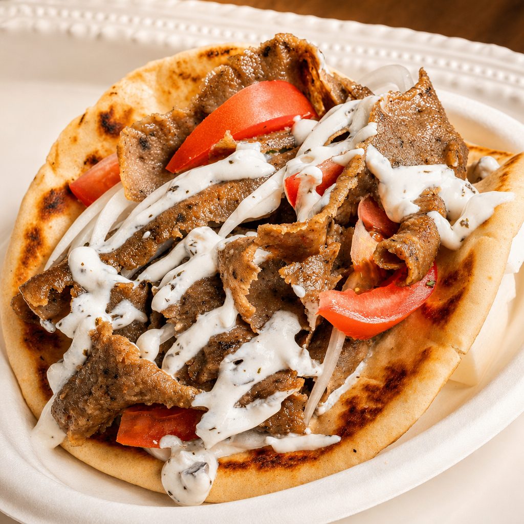 Chicken Gyro Pita.