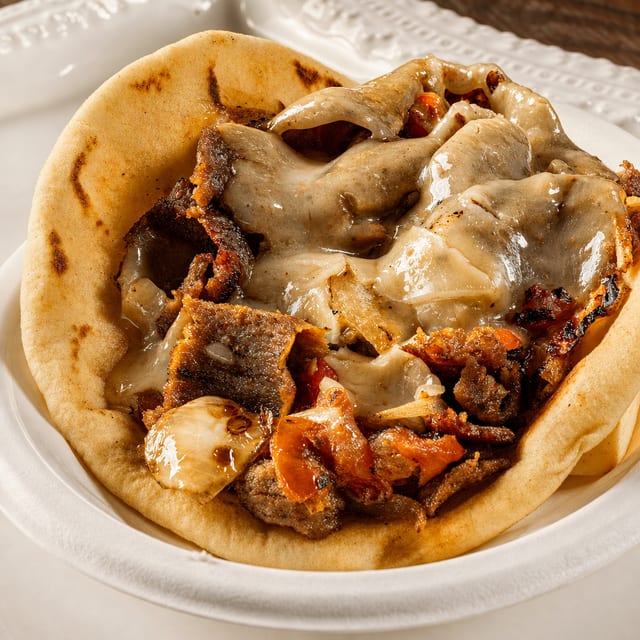 Mexican Style Gyro Combo.